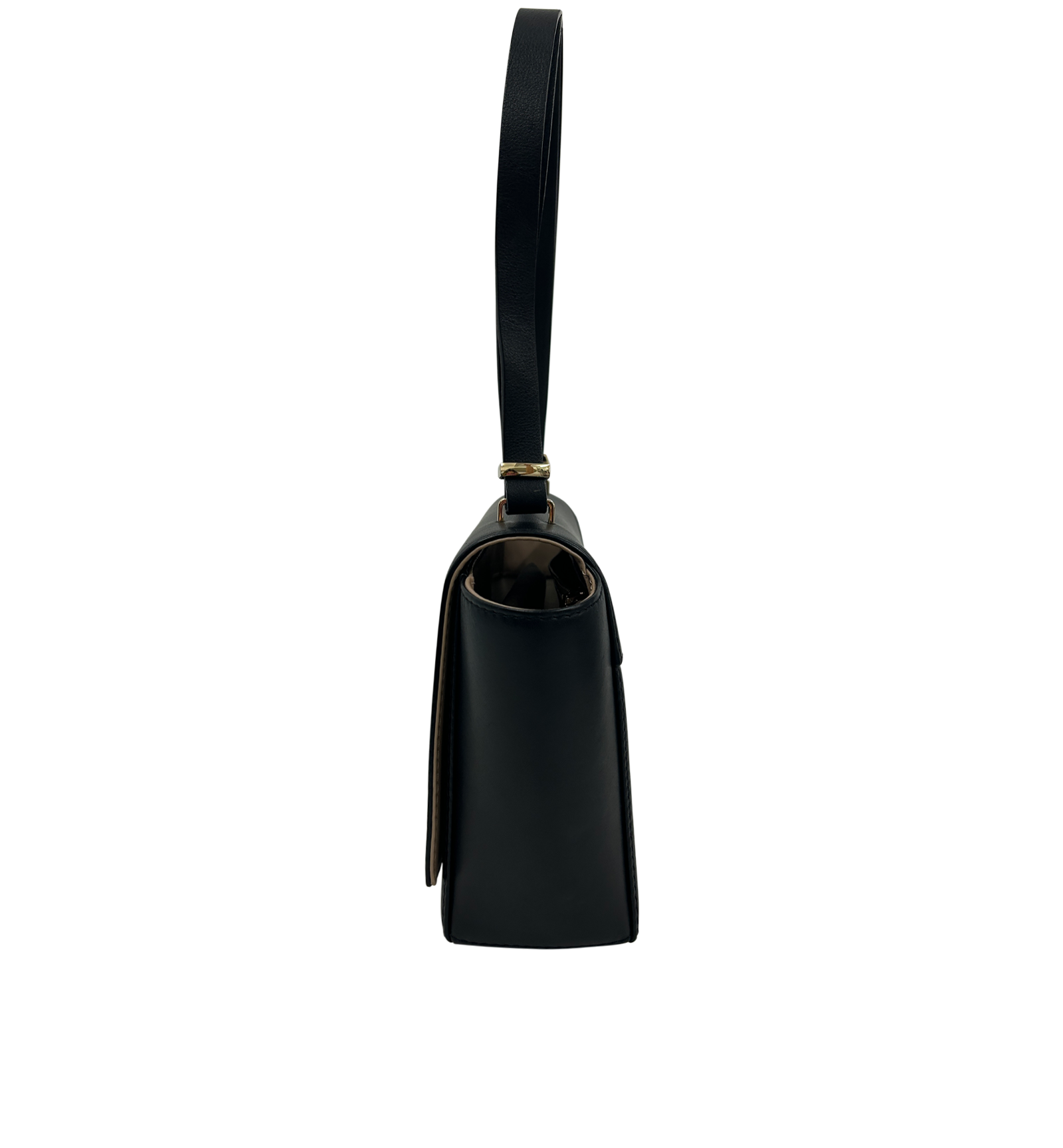 Bolso Al Hombro, 290&euro;, Bolso, Negro, Animal - Piel, Vista inferior